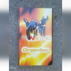 Vintage 2000 NSYNC 3-Fold Organizer Notepad, Diary & Address Book sealed
